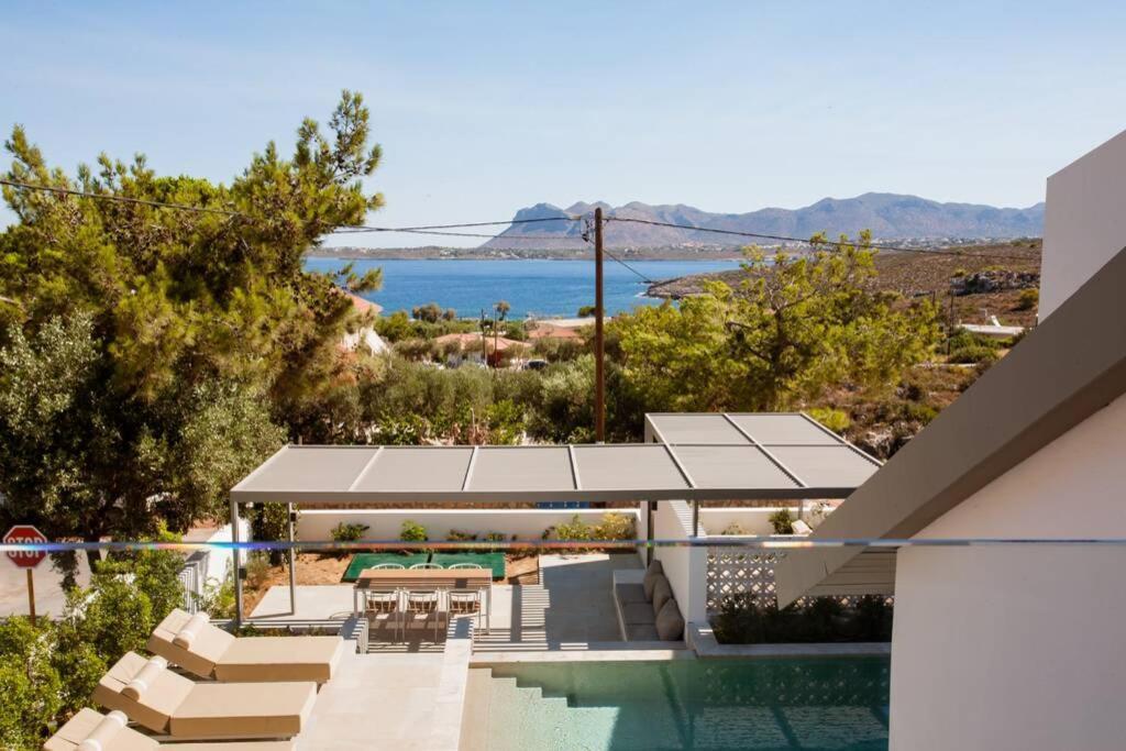 Chania Living Stories Villa With Piano Exterior foto